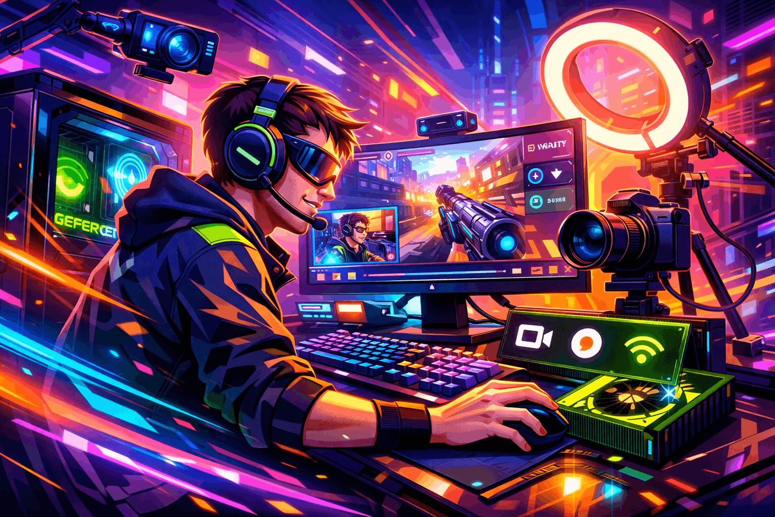 Как стримить на Twitch через GeForce Experience