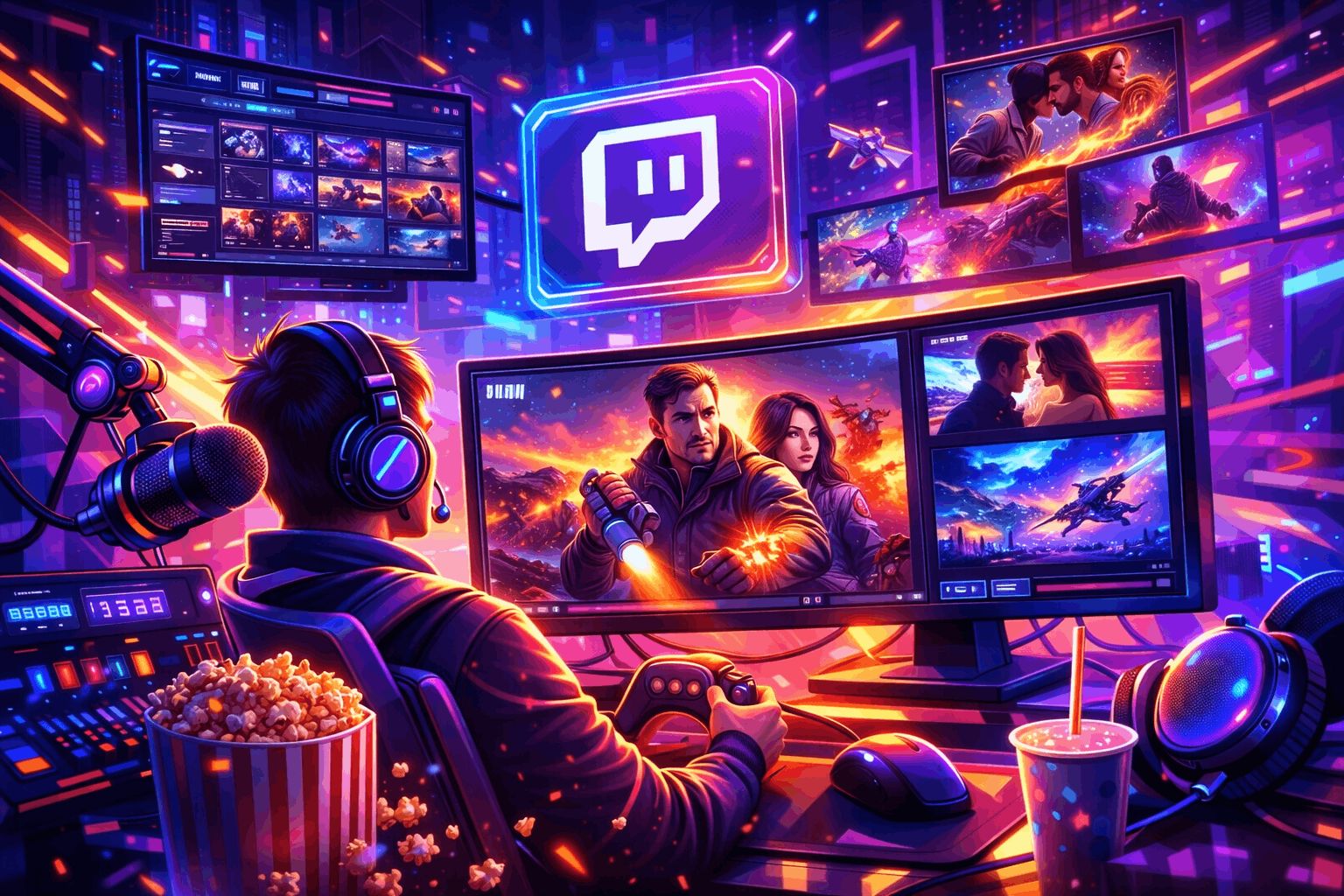 Какие фильмы можно смотреть на Twitch