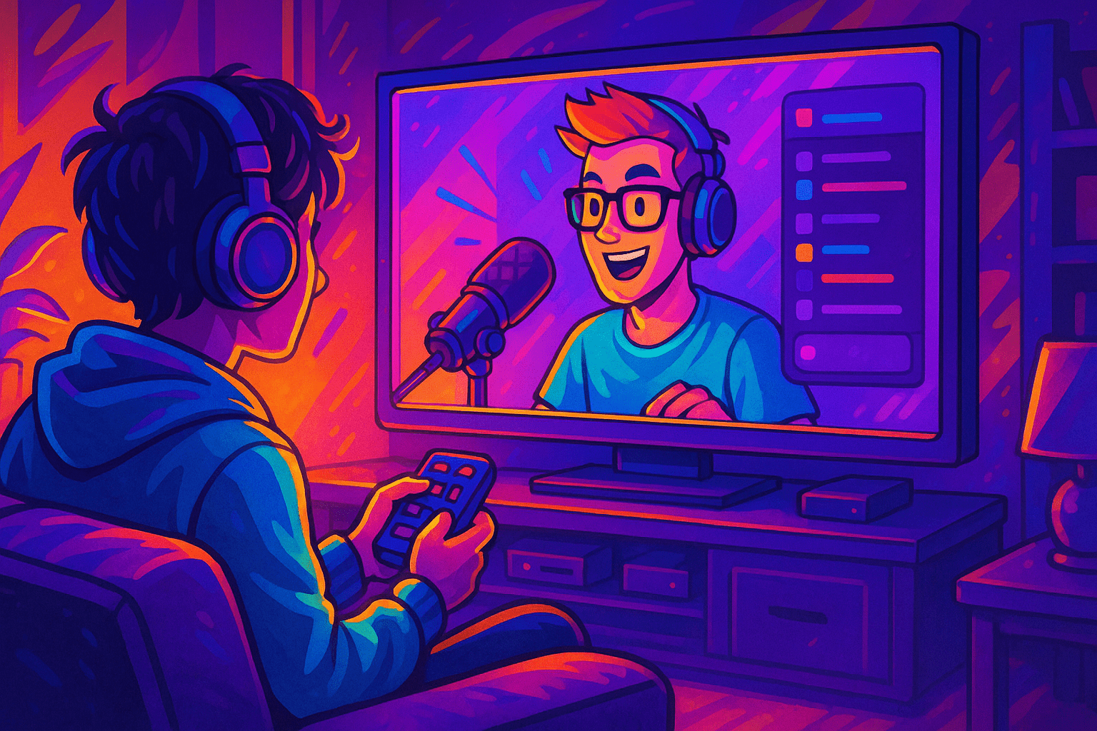 Twitch на телевизоре, вход в Твич на телевизоре